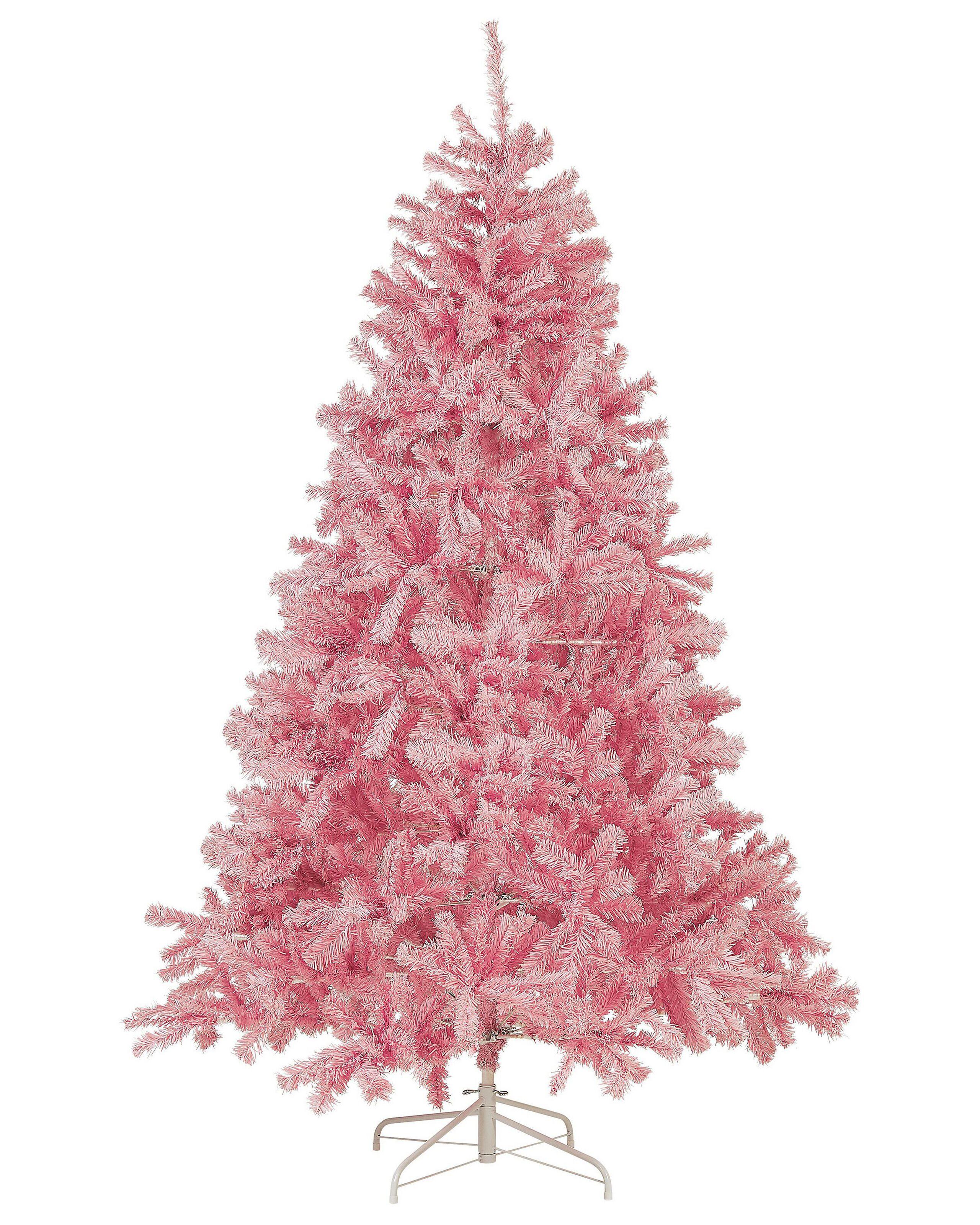Beliani Künstlicher Weihnachtsbaum aus PVC Modern FARNHAM
