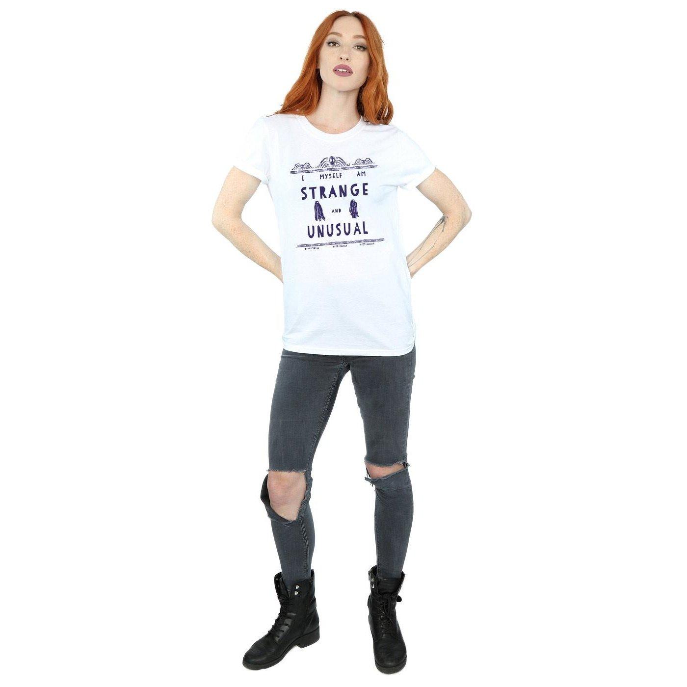 Beetlejuice Strange And Unusual Print T-Shirt