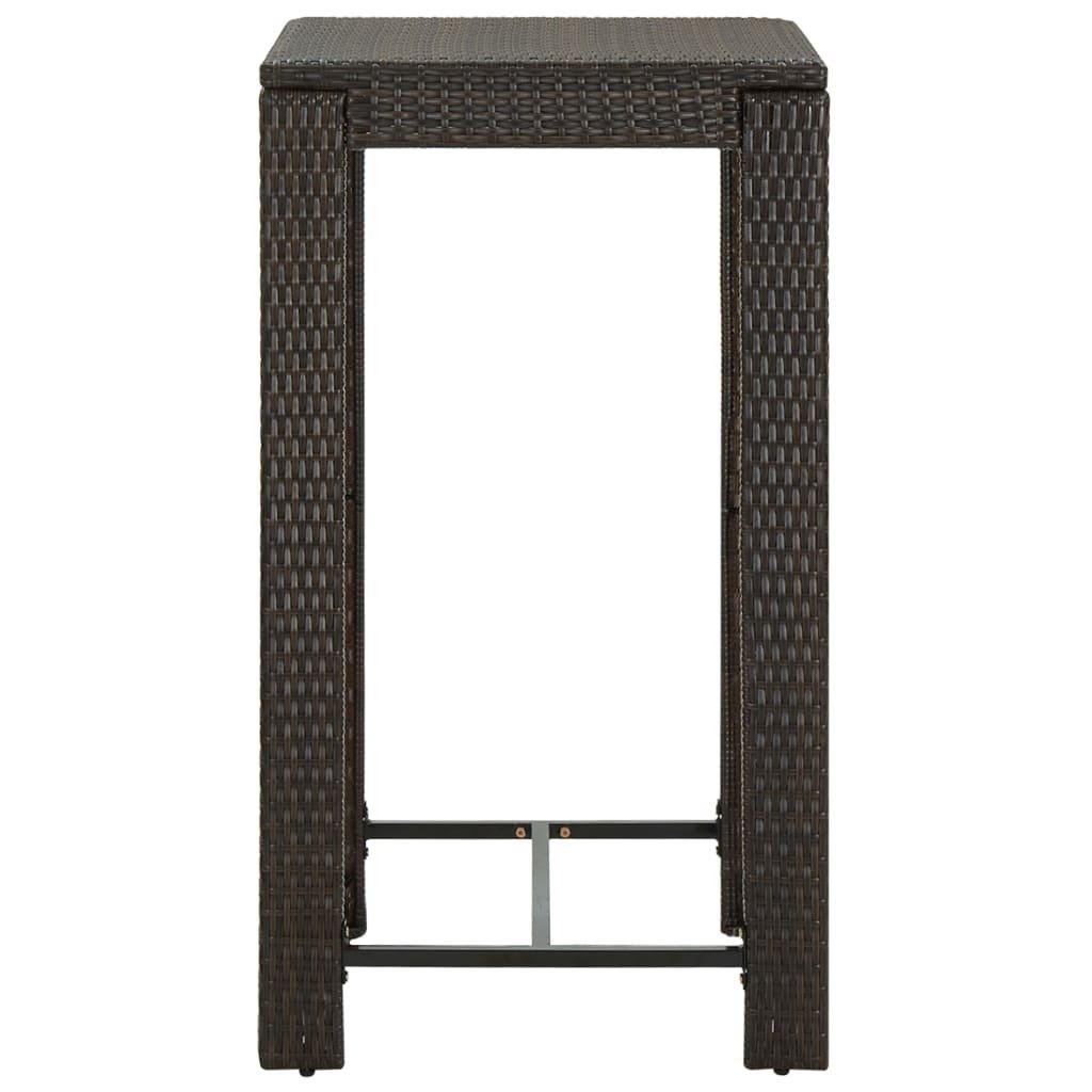 VidaXL Bar-set poly-rattan