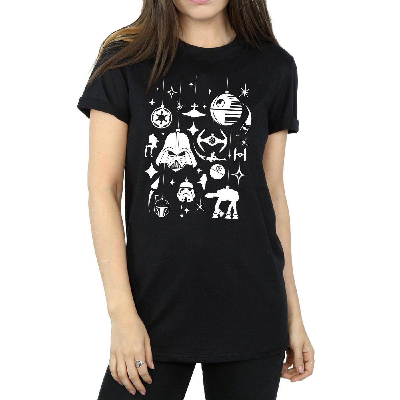 STAR WARS Star Wars Christmas Ornaments T-Shirt