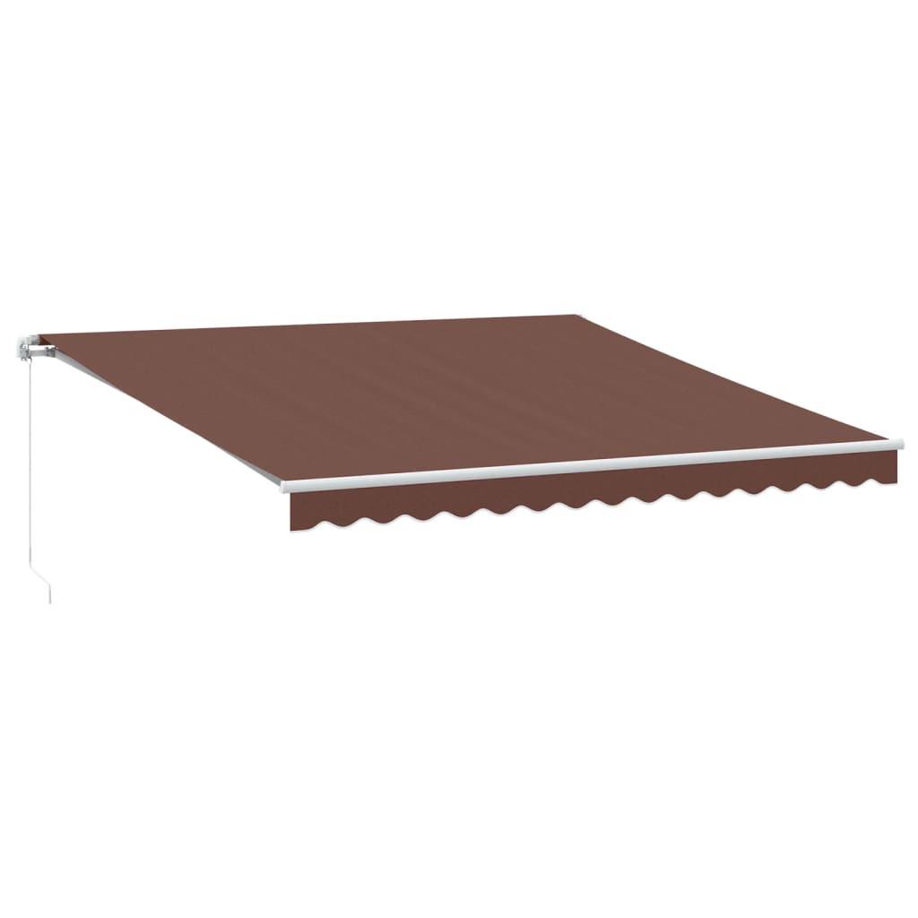 VidaXL Einziehbare markise aluminium