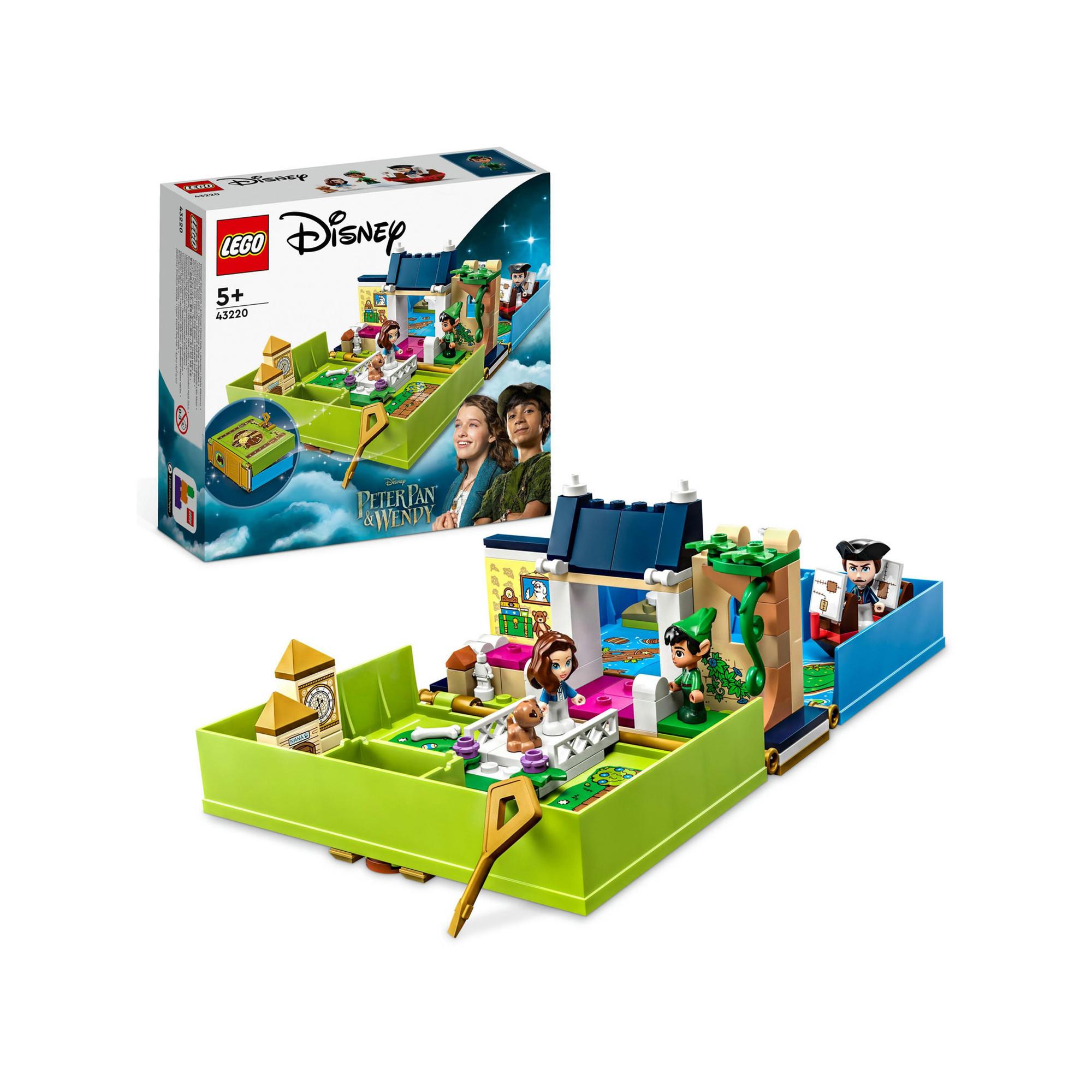 LEGO® 43220 Peter Pan & Wendy – Märchenbuch-Abenteuer