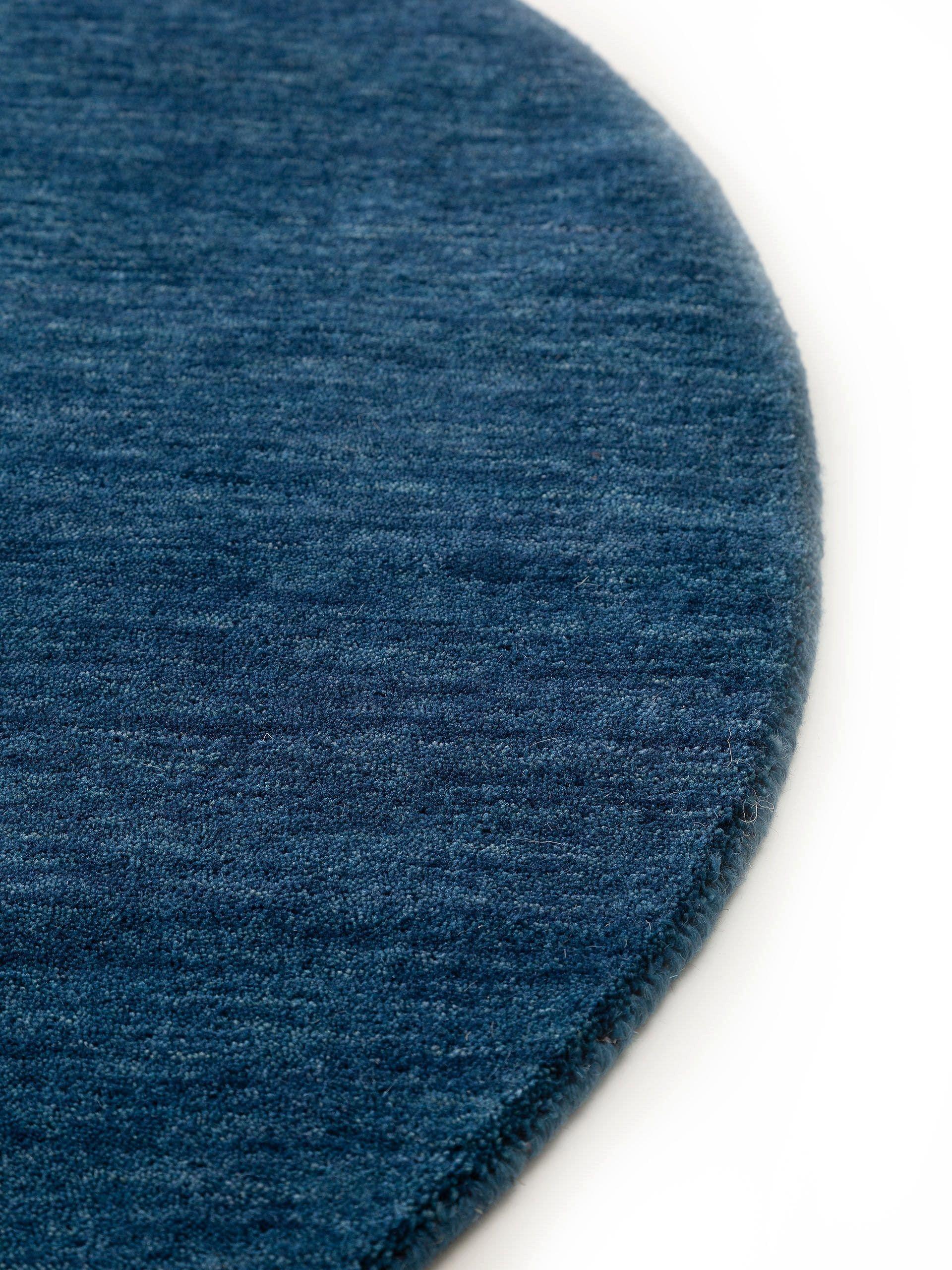 Benuta Wollteppich Jamal Blau