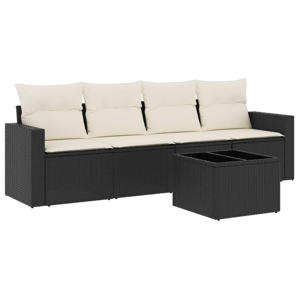 VidaXL Garten sofagarnitur poly-rattan