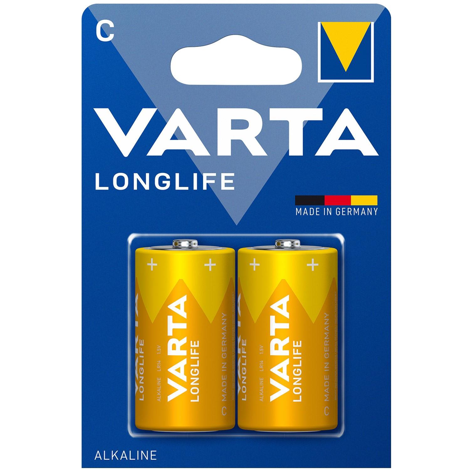 VARTA Longlife C / LR14 Batterie 2er-Pack