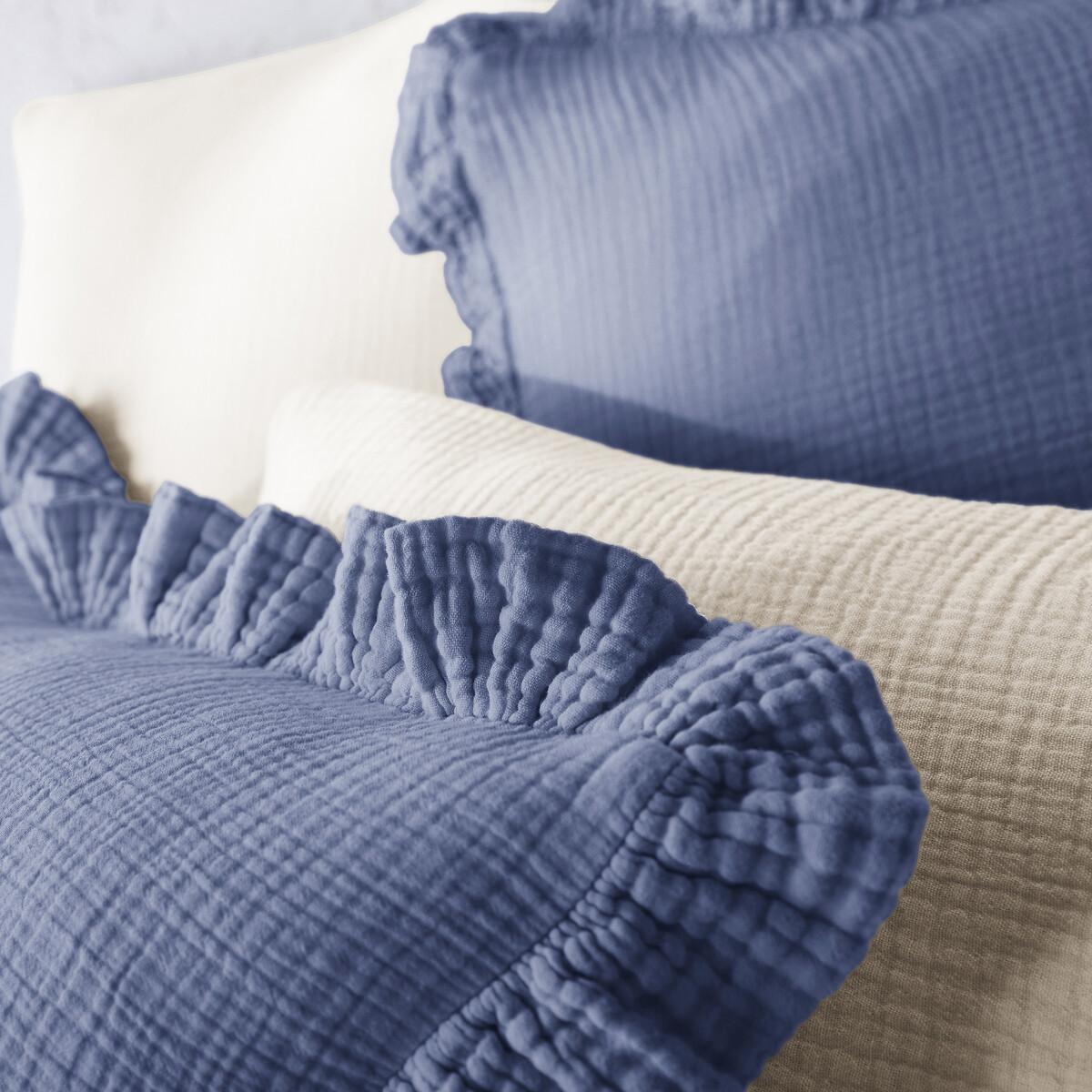 La Redoute Intérieurs Duvetbezug Kumla aus Baumwoll-Musselin