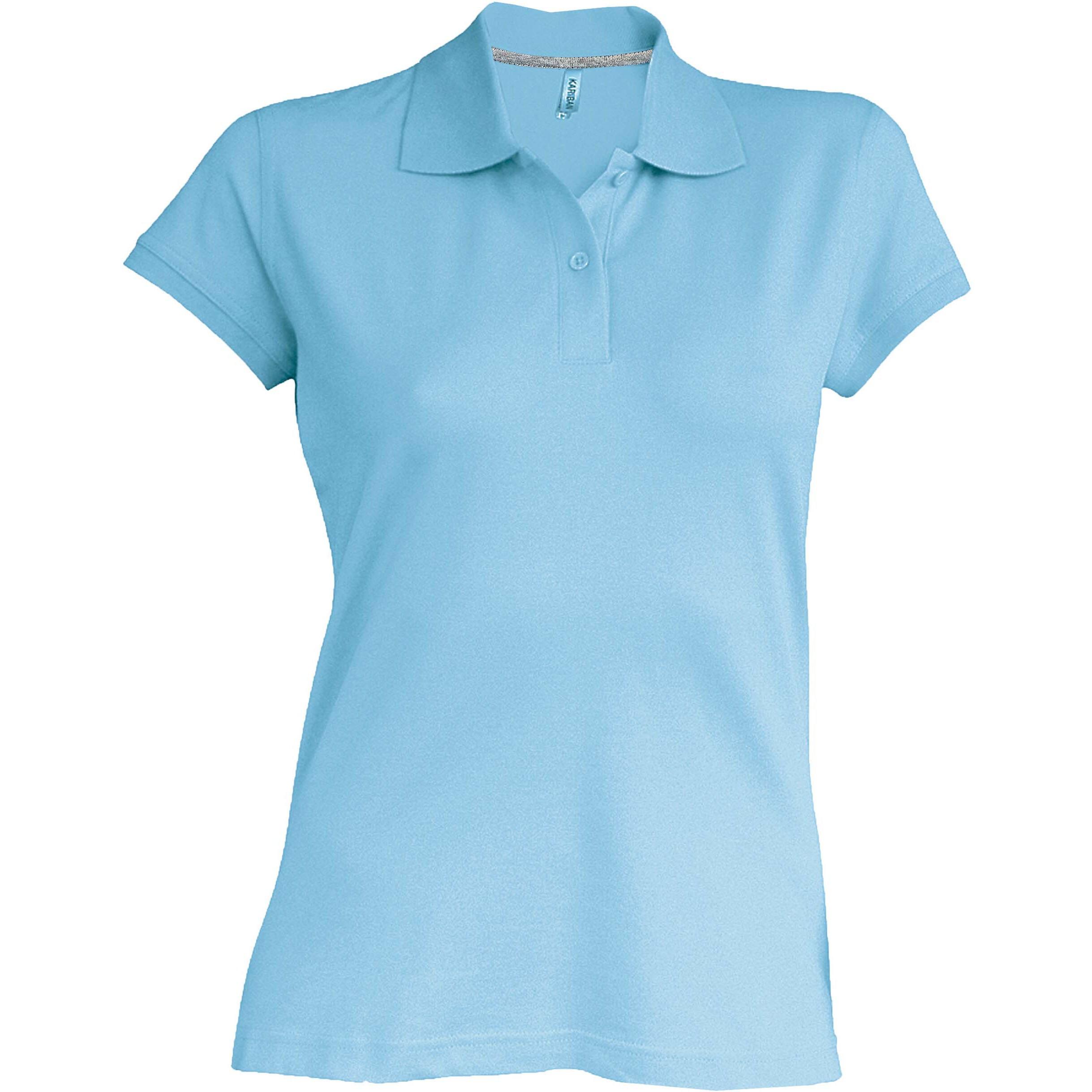 Kariban Damen Kurzarm Poloshirt