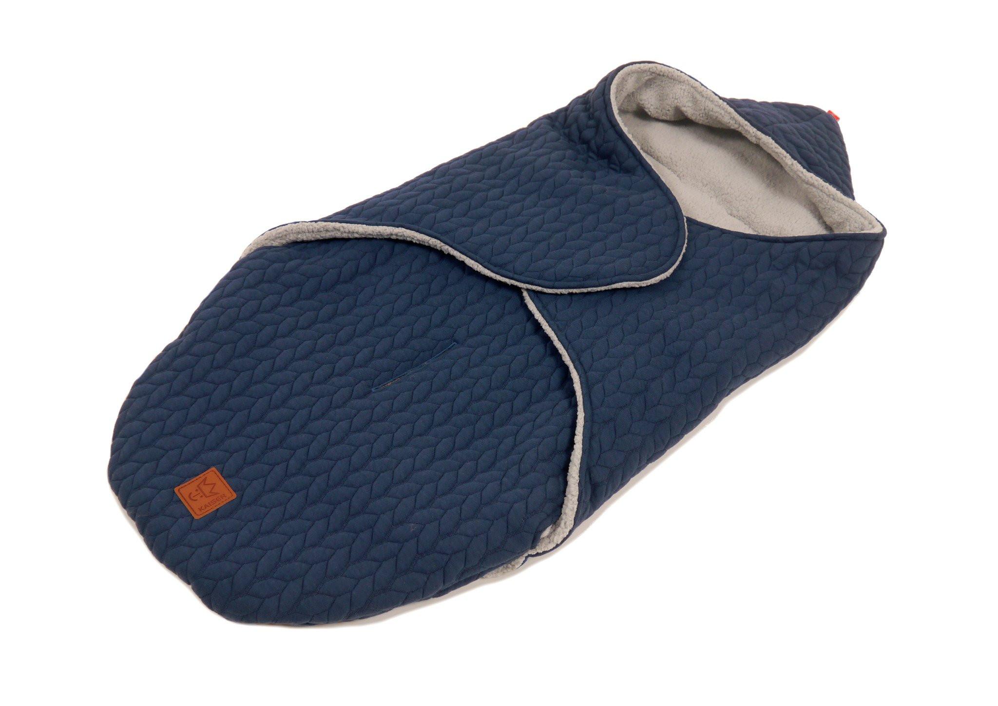Kaiser Einschlagdecke Wrappy navy