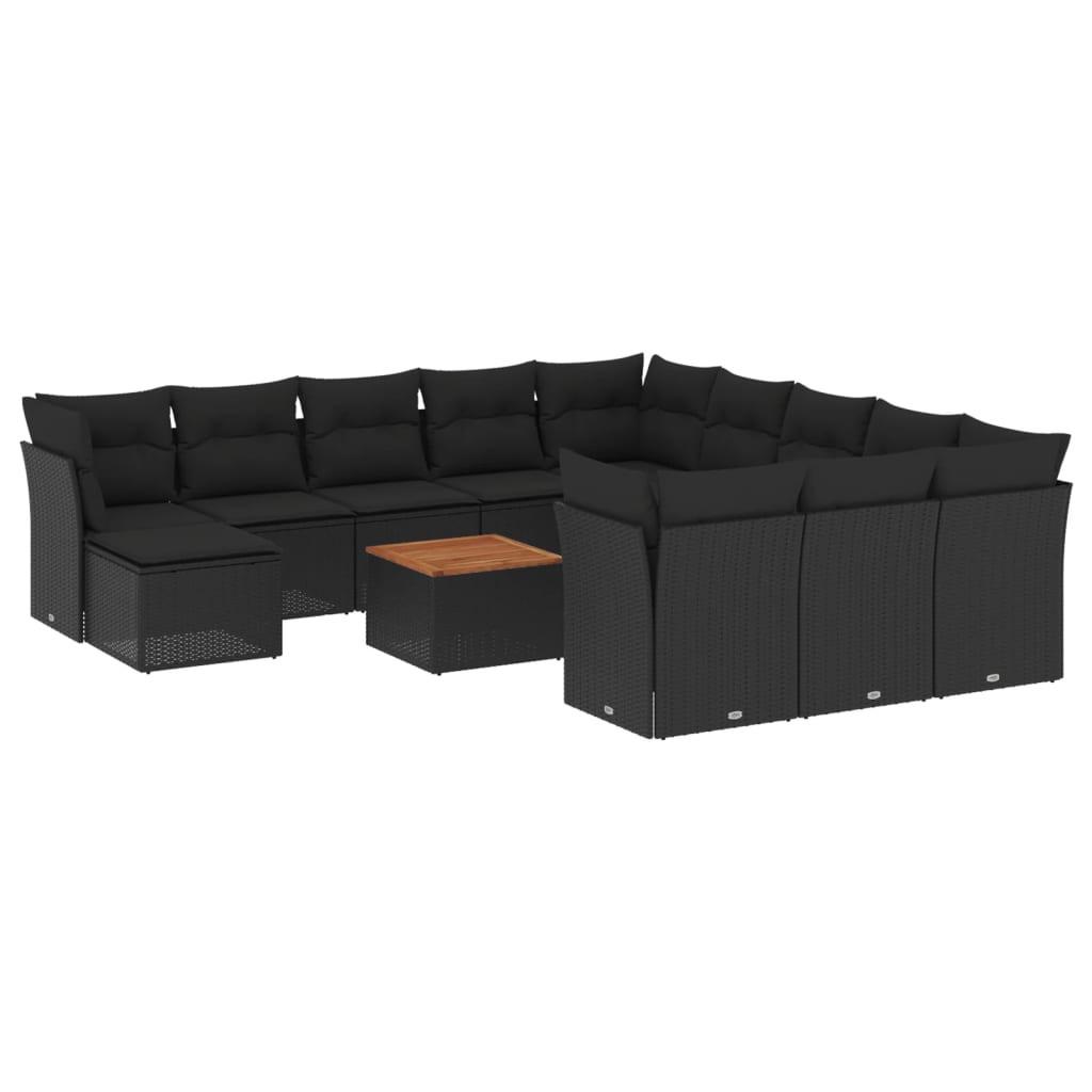 VidaXL Garten sofagarnitur poly-rattan