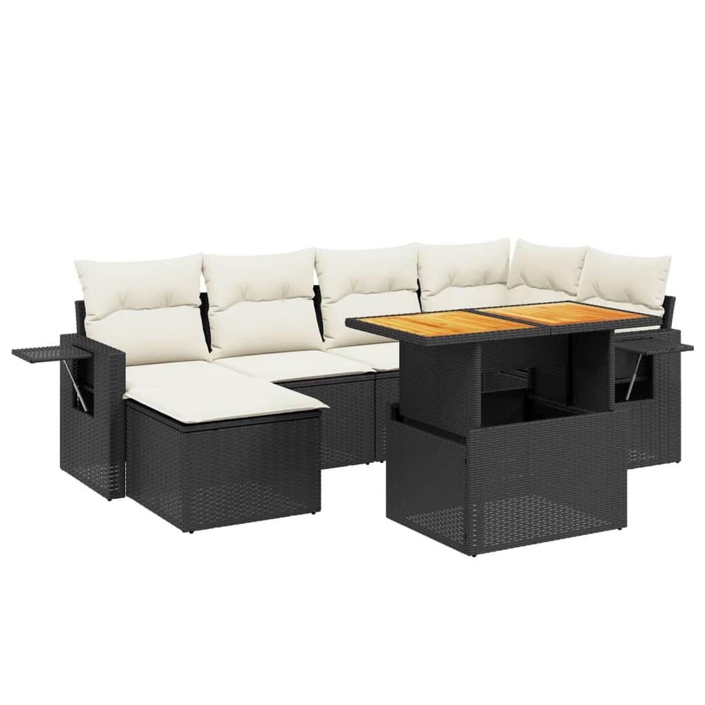 VidaXL Garten sofagarnitur poly-rattan