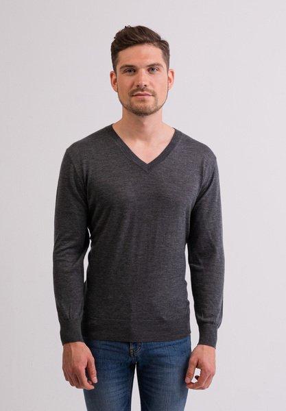 CASH-MERE.CH Kaschmir V-Ausschnitt Pullover