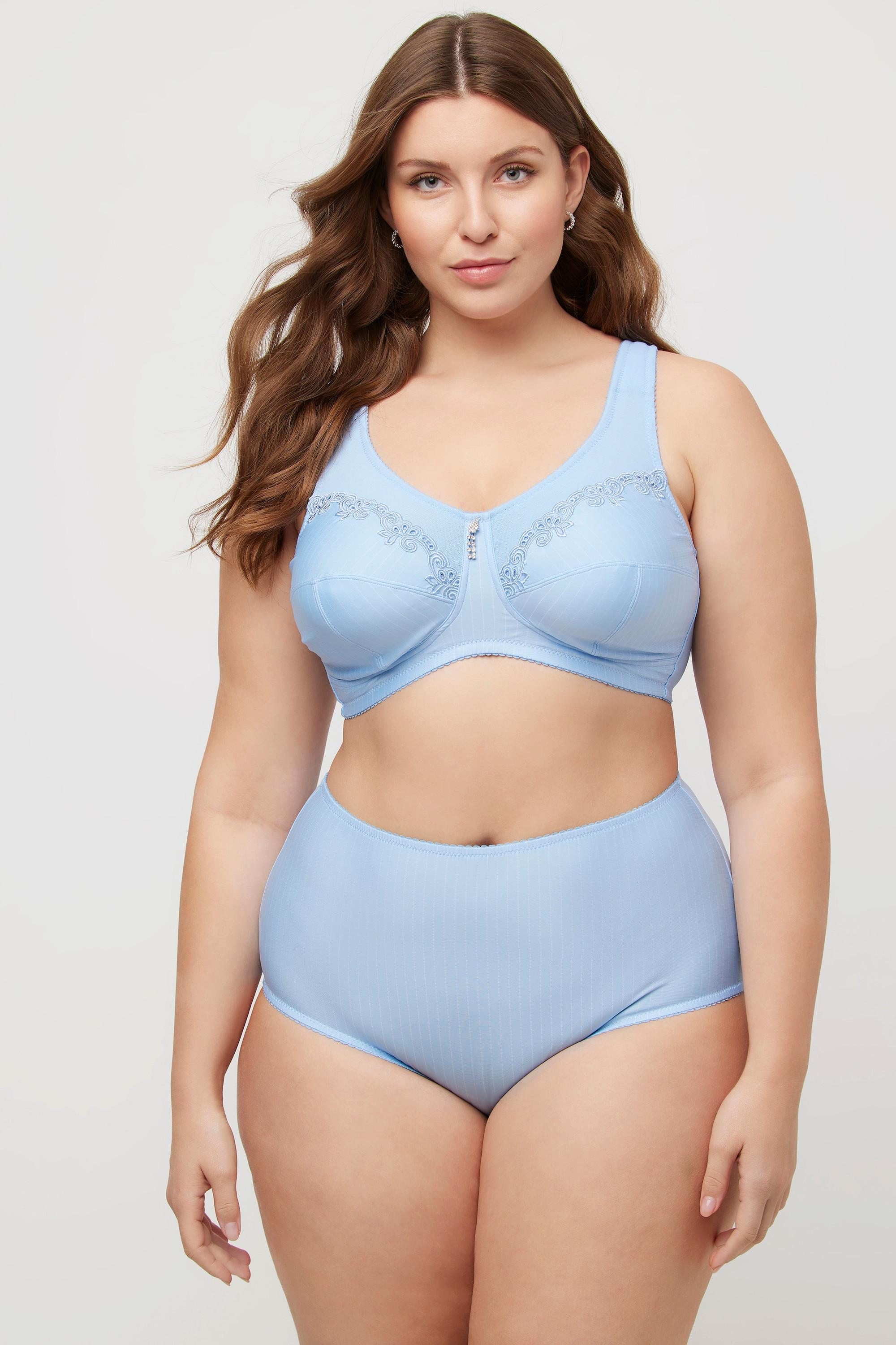 Ulla Popken Entlastungs-BH, ohne Bügel, Strassanhänger, Cup C - G