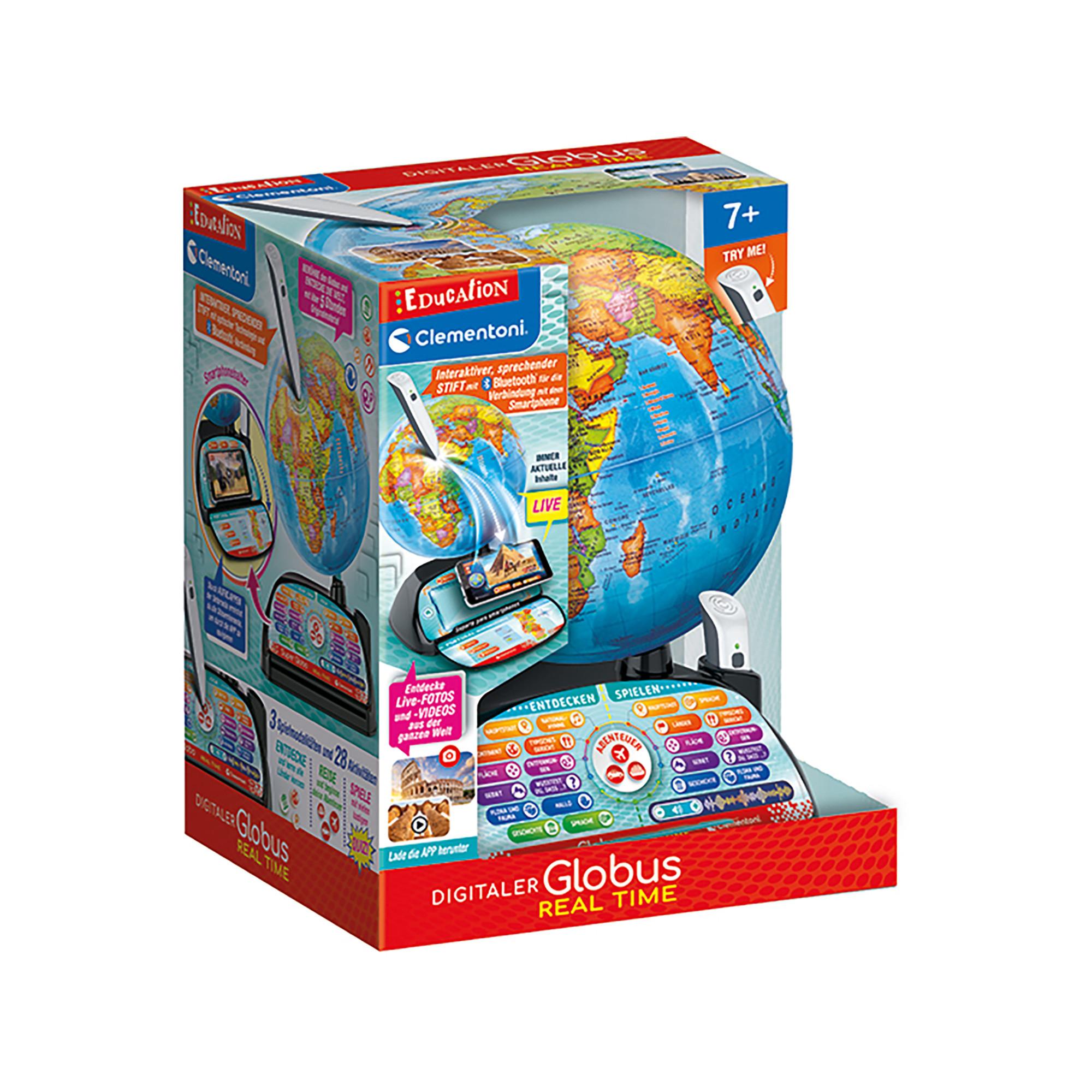 Clementoni Digitaler Globus, deutsch