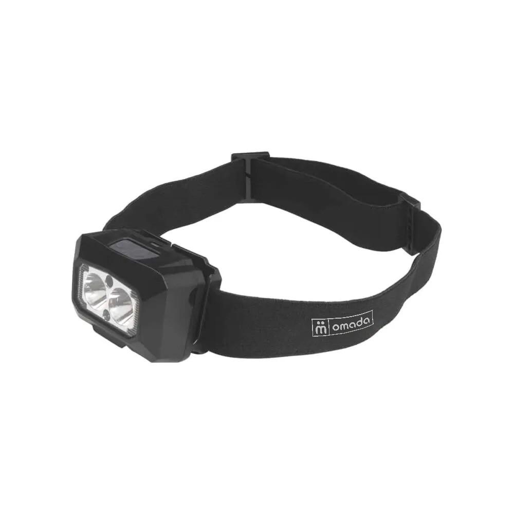 Omada Wiederaufladbare 2-LED-Stirnlampe mit Bewegungssensor Omada