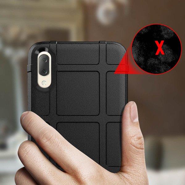 Avizar Stoßfeste Hülle Sony Xperia L3 Schwarz