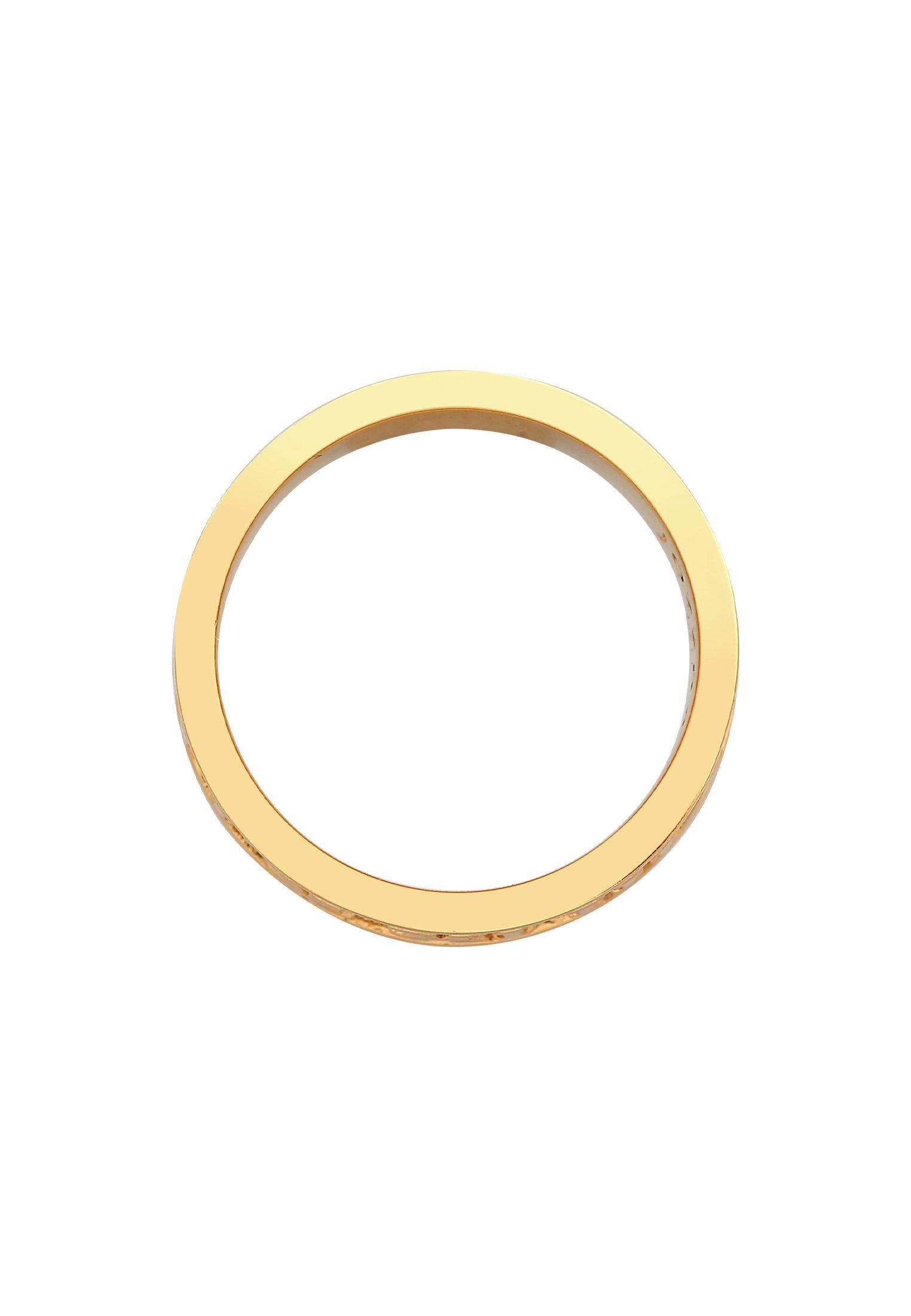 Kuzzoi Ring Bandring Römische Zahlen 925 Silber