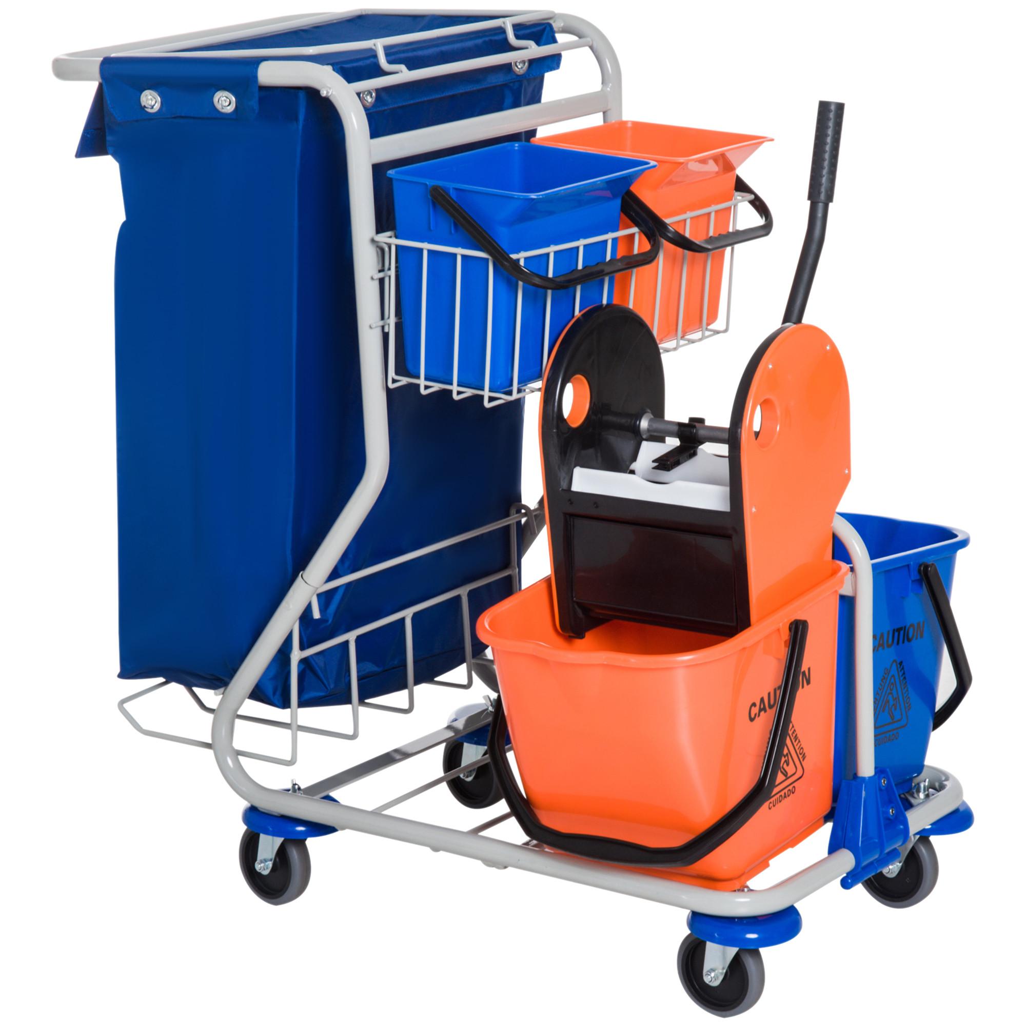 HOMCOM Reinigungswagen