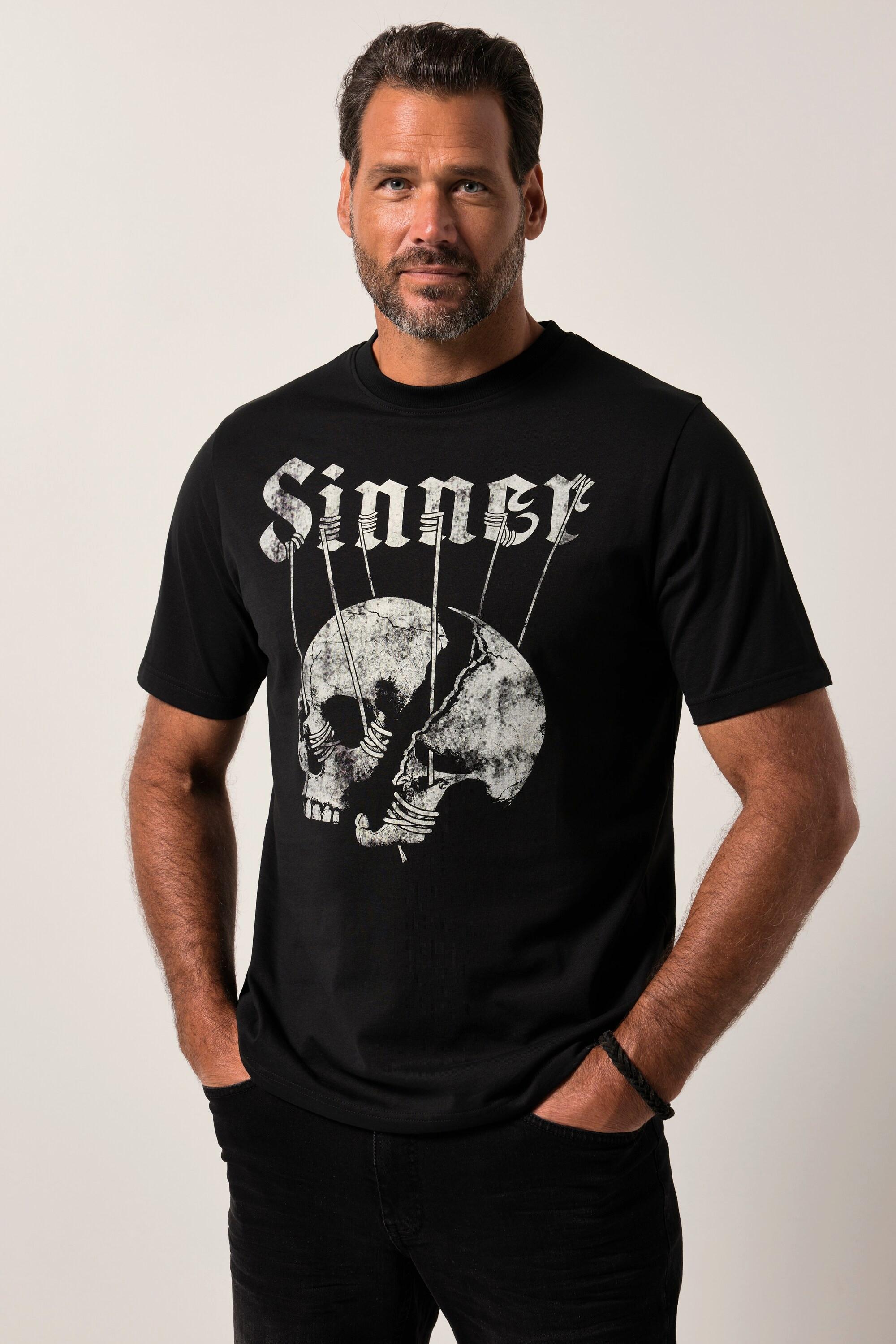 JP1880 Kurzarm Rundhals Print T-Shirt