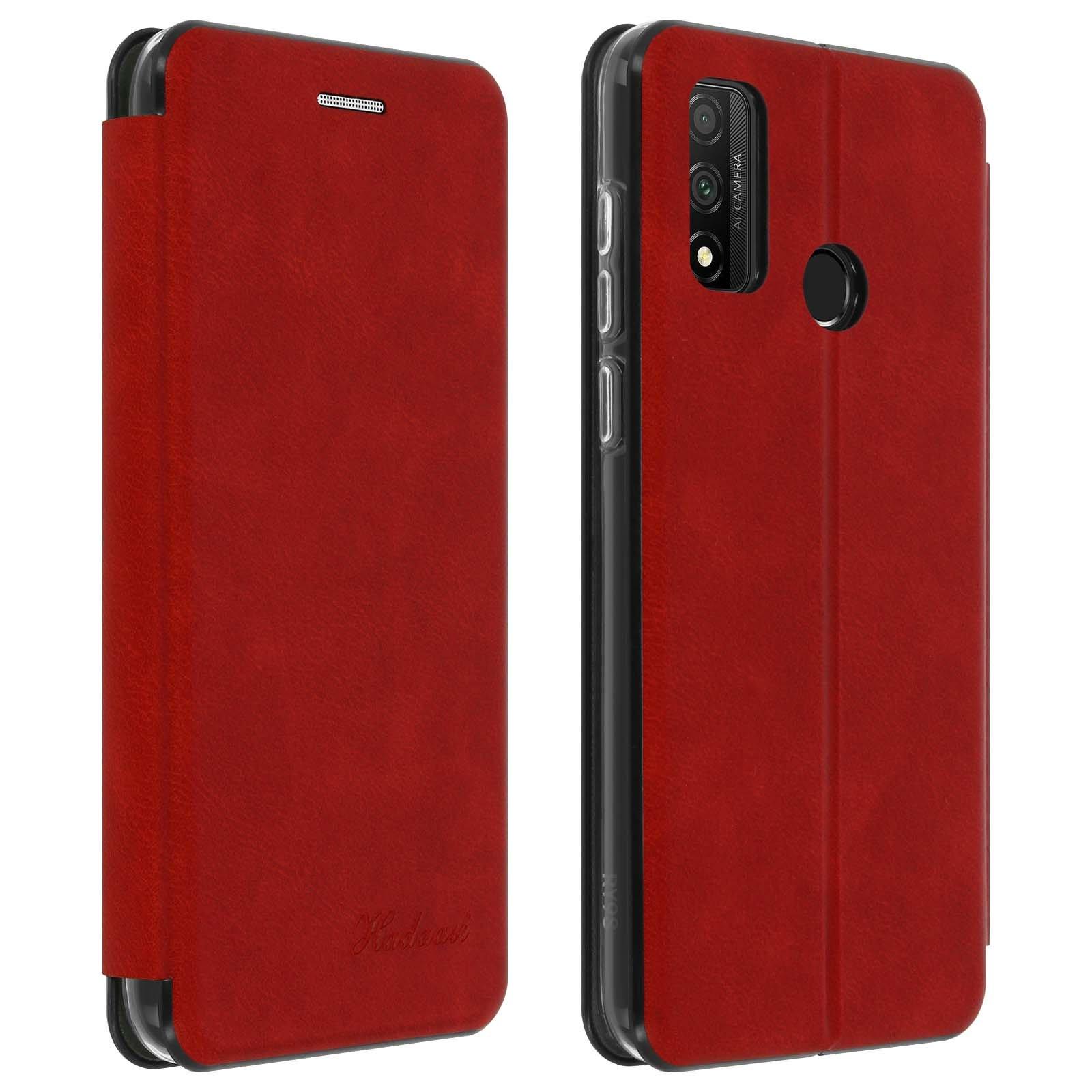 Avizar Kunstlederhülle Huawei P Smart 2020 Rot