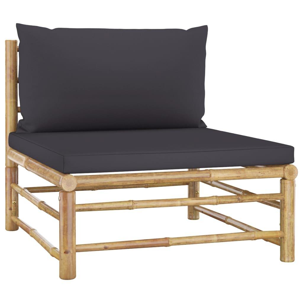 VidaXL Garten-lounge-set bambus