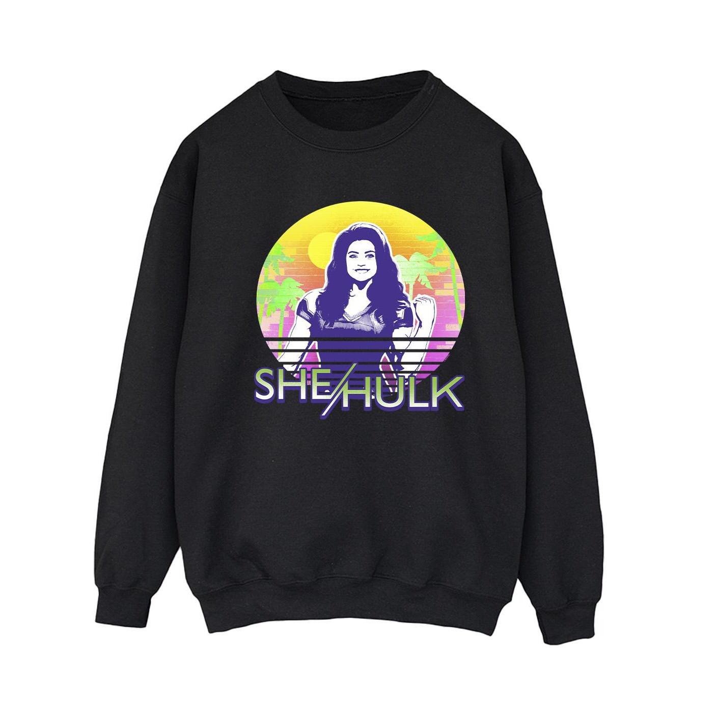MARVEL SheHulk: Attorney At Law Sunset Smile Sweatshirt