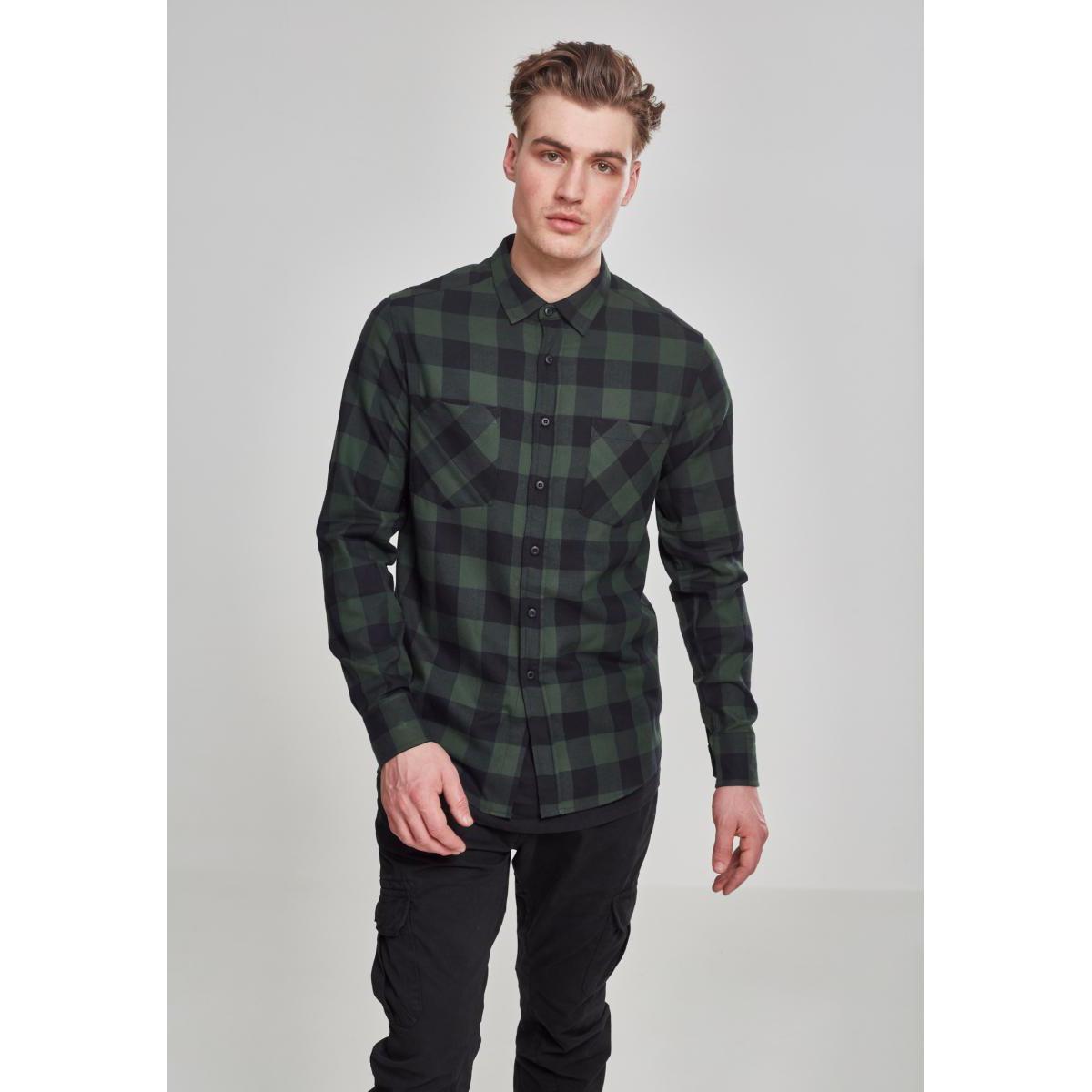 URBAN CLASSICS Basic Flanellhemd