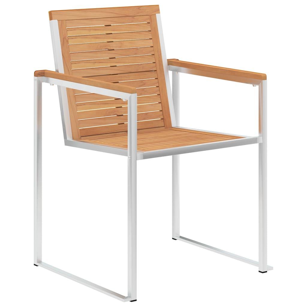 VidaXL Gartenstuhl teak