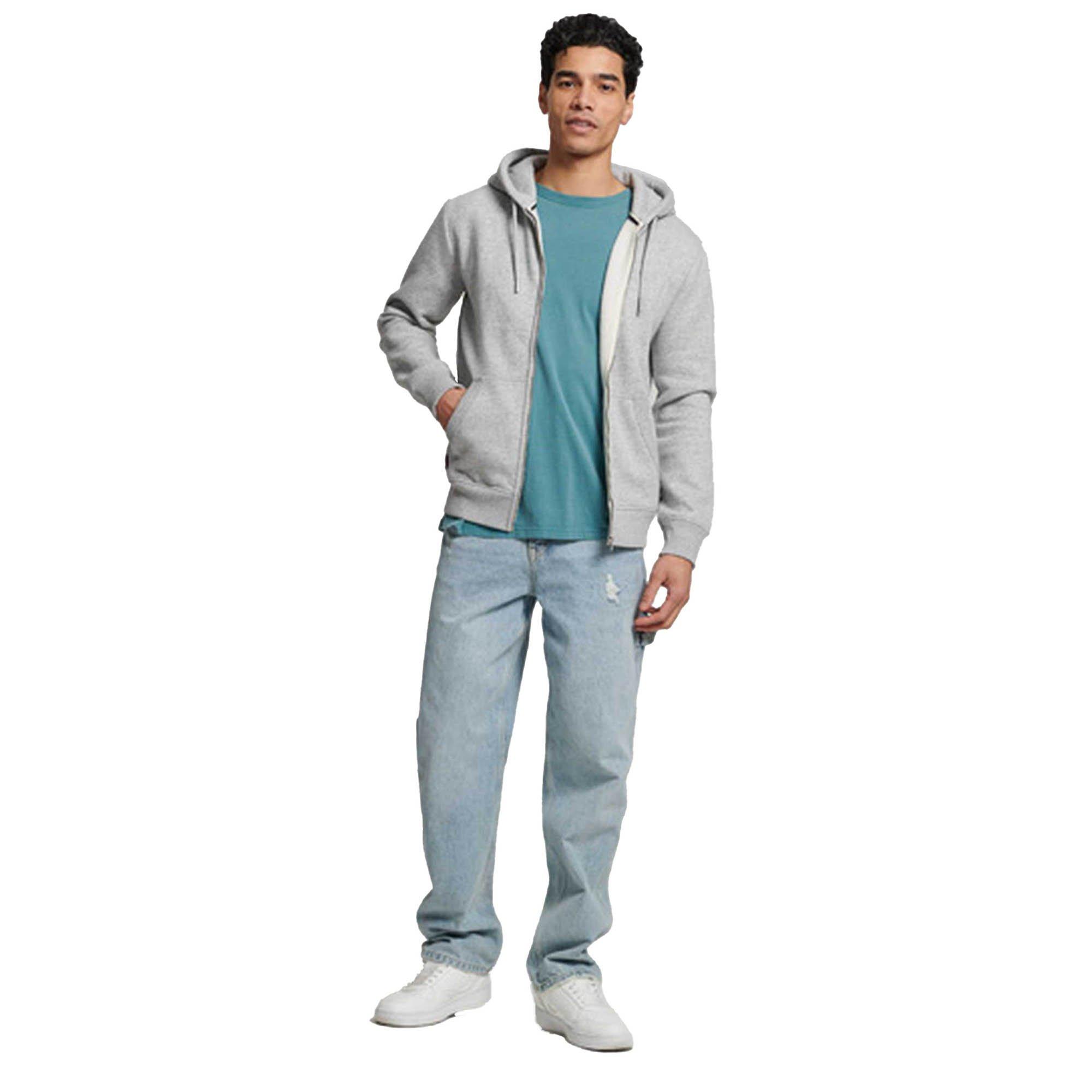 Superdry Sweatjacke Figurbetont-ESSENTIAL LOGO ZIP HOODIE