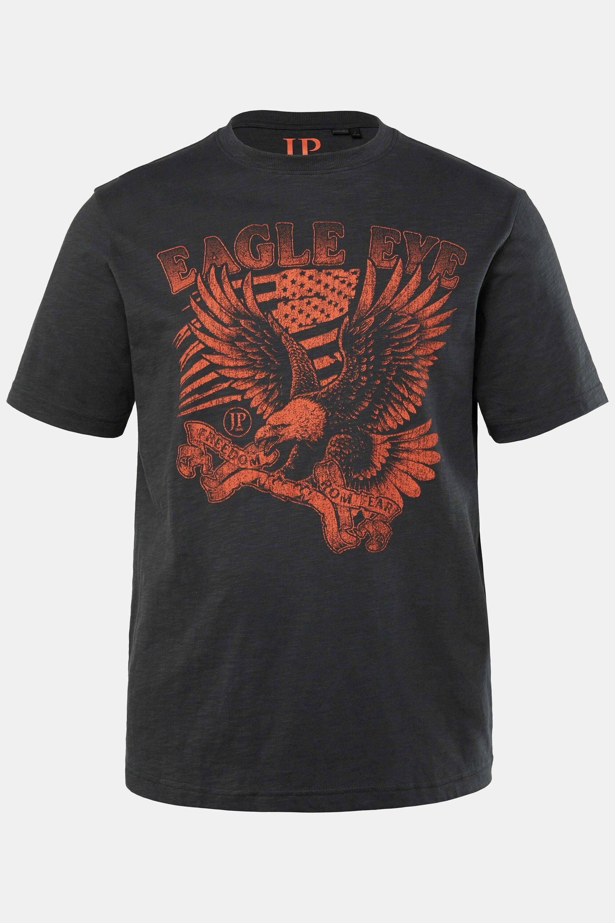 JP1880 Halbarm T-Shirt mit Brustprint