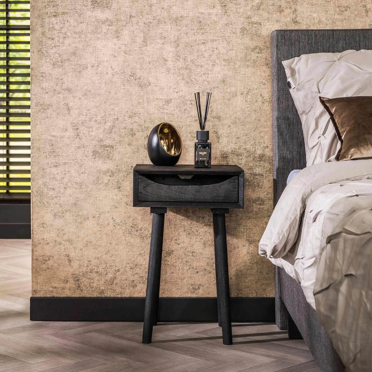 mutoni Nachttisch Noir Elegance Sleek