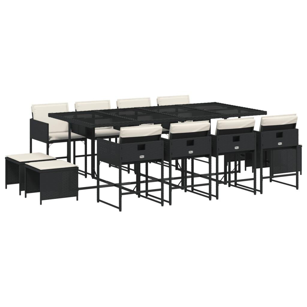 VidaXL Garten essgruppe poly-rattan