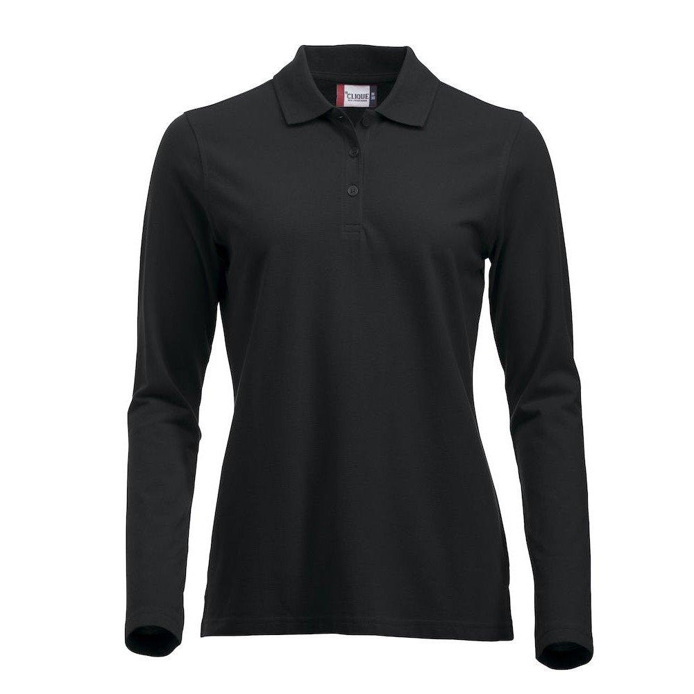 Clique Classic Marion Langärmliges Poloshirt