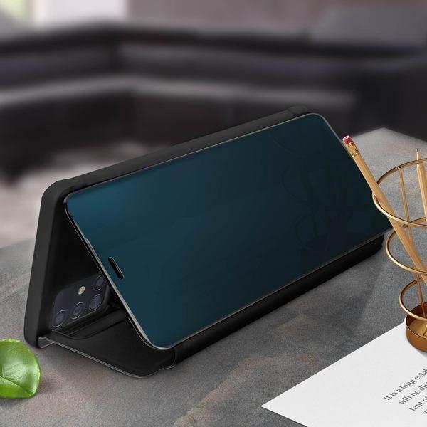 Avizar Spiegelhülle Samsung Galaxy A51 Schwarz
