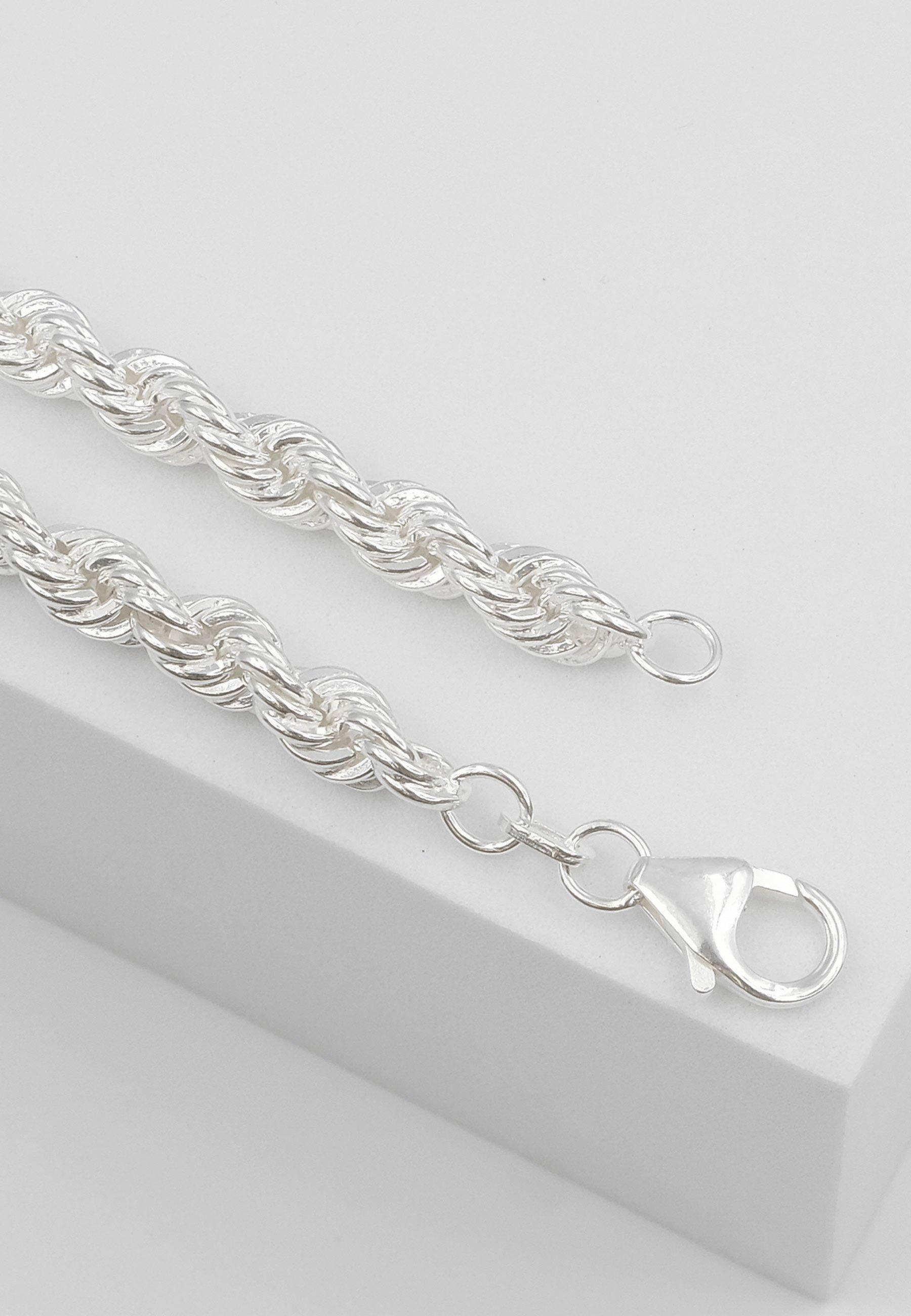 MUAU Schmuck Collier Cordel Silber 925, 5.5mm, 55cm