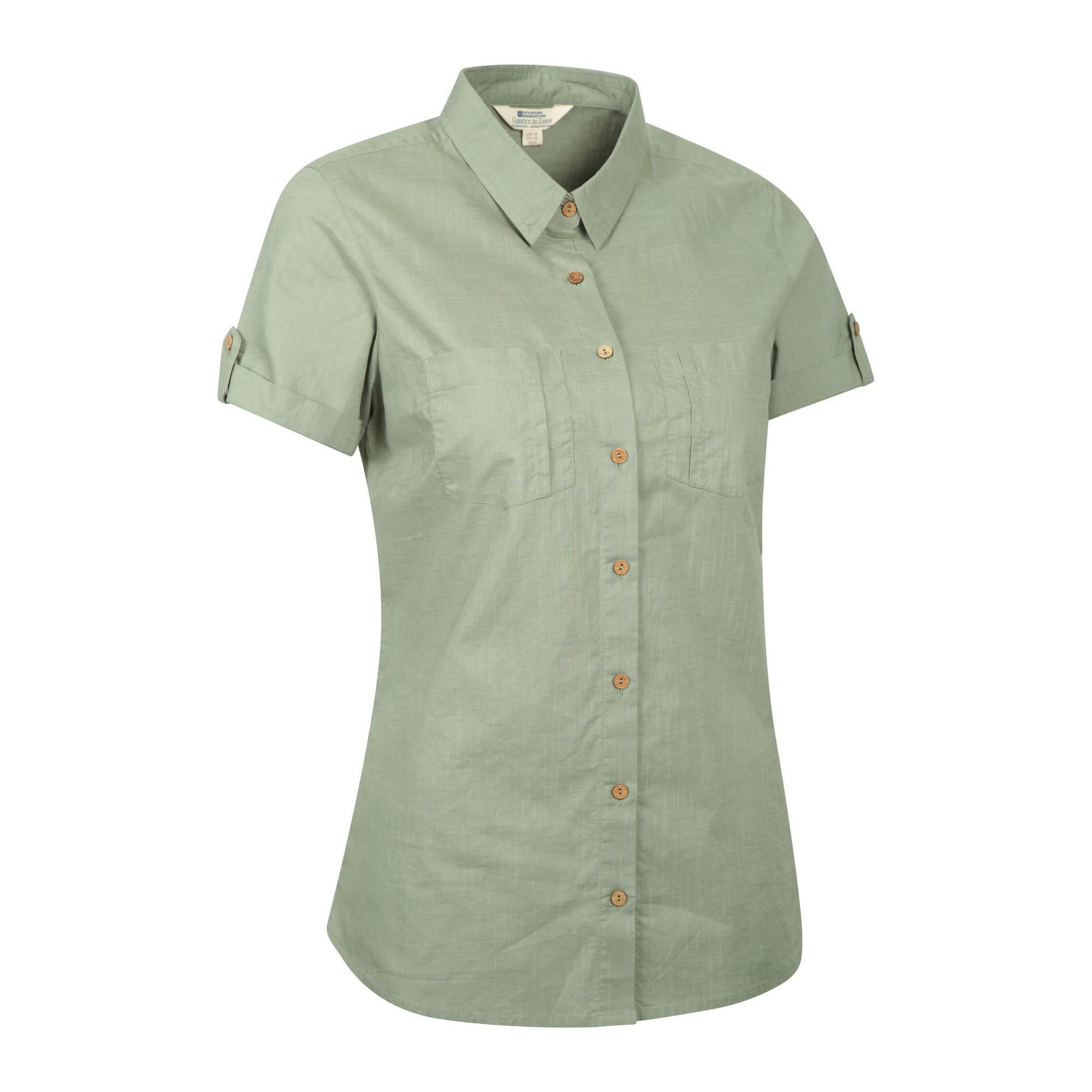 Mountain Warehouse Kurzärmliges Button Down Hemd