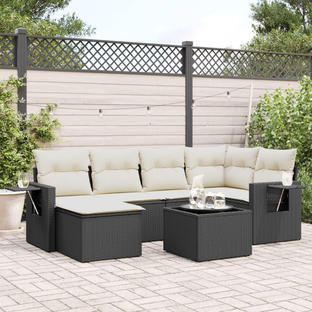 VidaXL Garten sofagarnitur poly-rattan