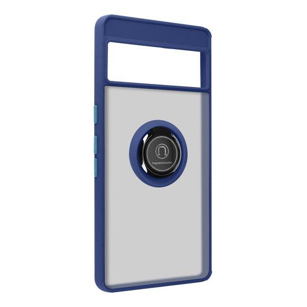 Avizar Ring-Hülle für Google Pixel 7 Pro Blau
