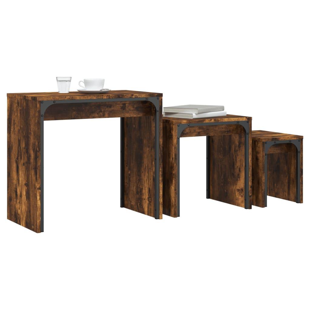VidaXL Satztisch holzwerkstoff
