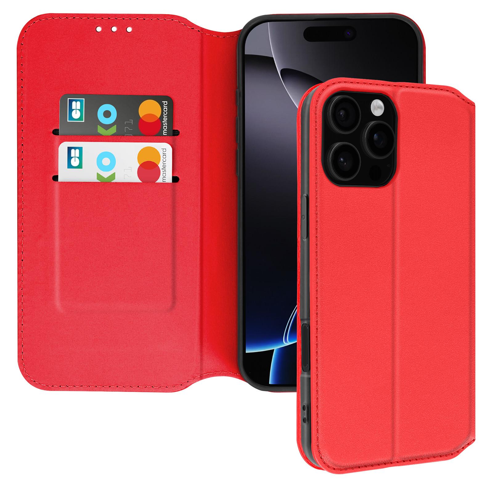 Avizar Classic Cover iPhone 16 Pro Max Rot