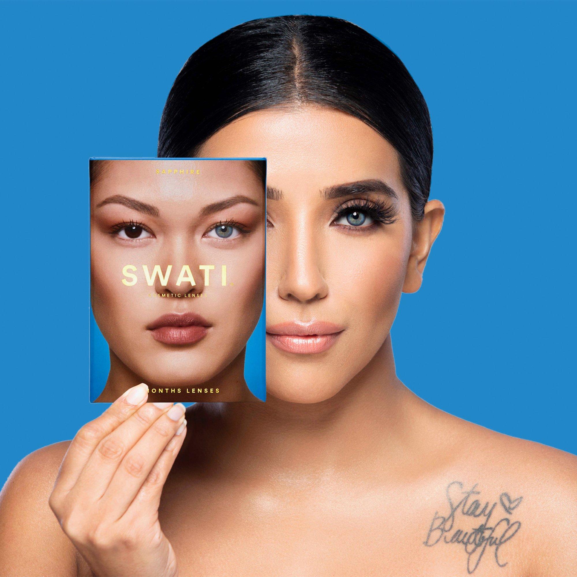 SWATI Farbige Kontaktlinsen für 6 Monate