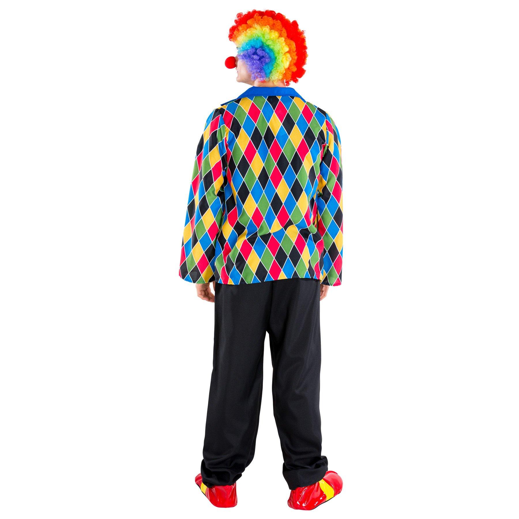 Tectake Herrenkostüm Clown Oleg