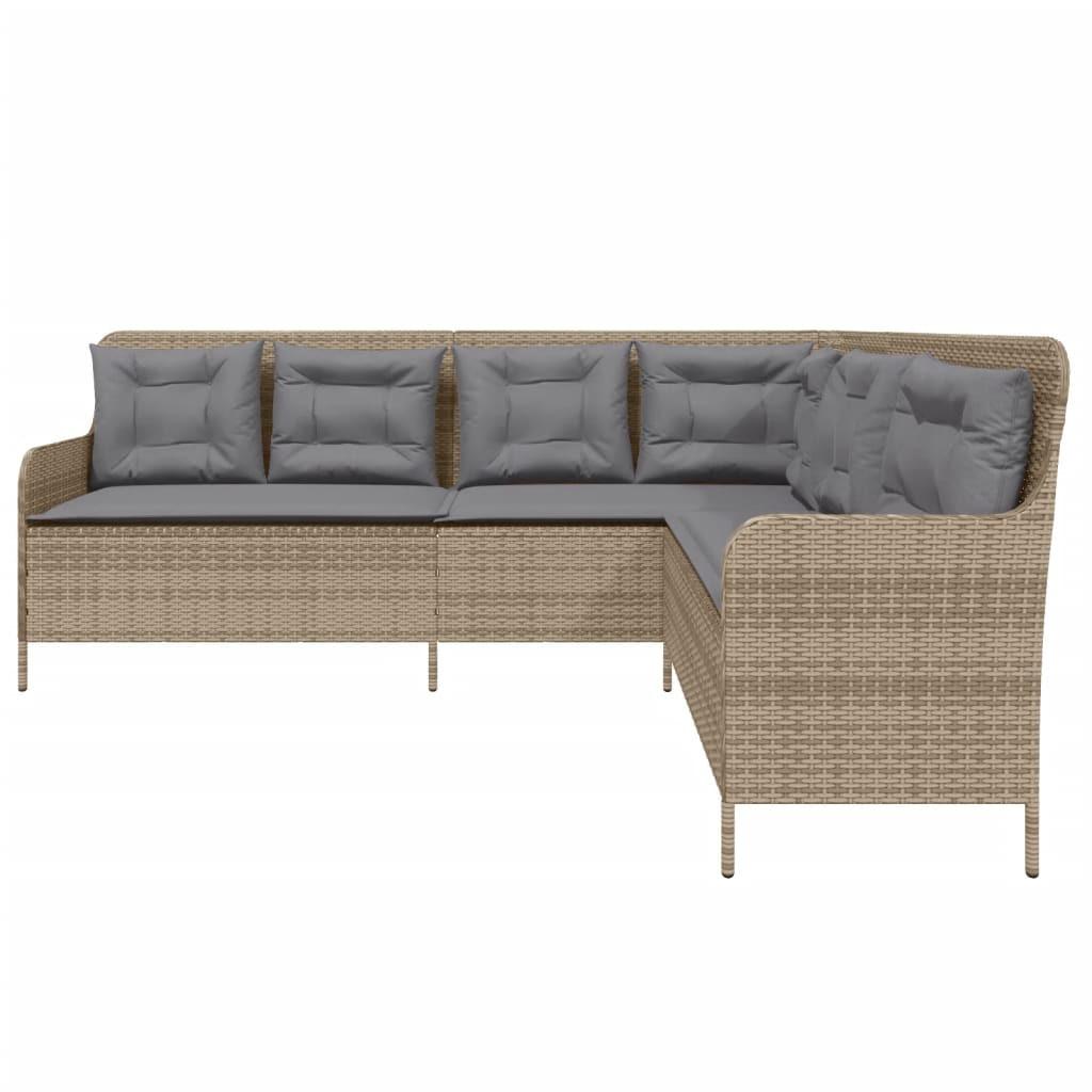 VidaXL Gartensofa poly-rattan