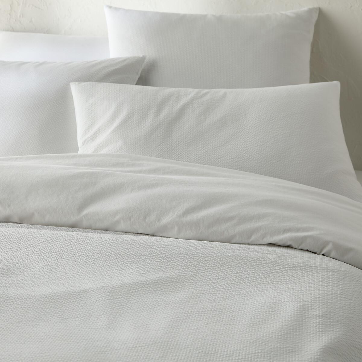 La Redoute Intérieurs Duvetbezug Seersucker aus Baumwolle und gewaschener Baumwolle