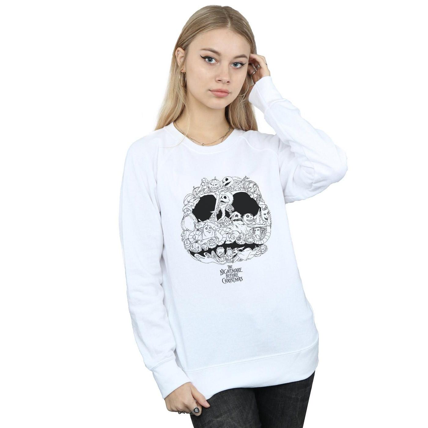 Disney Nightmare Before Christmas JackOLanterns Sweatshirt