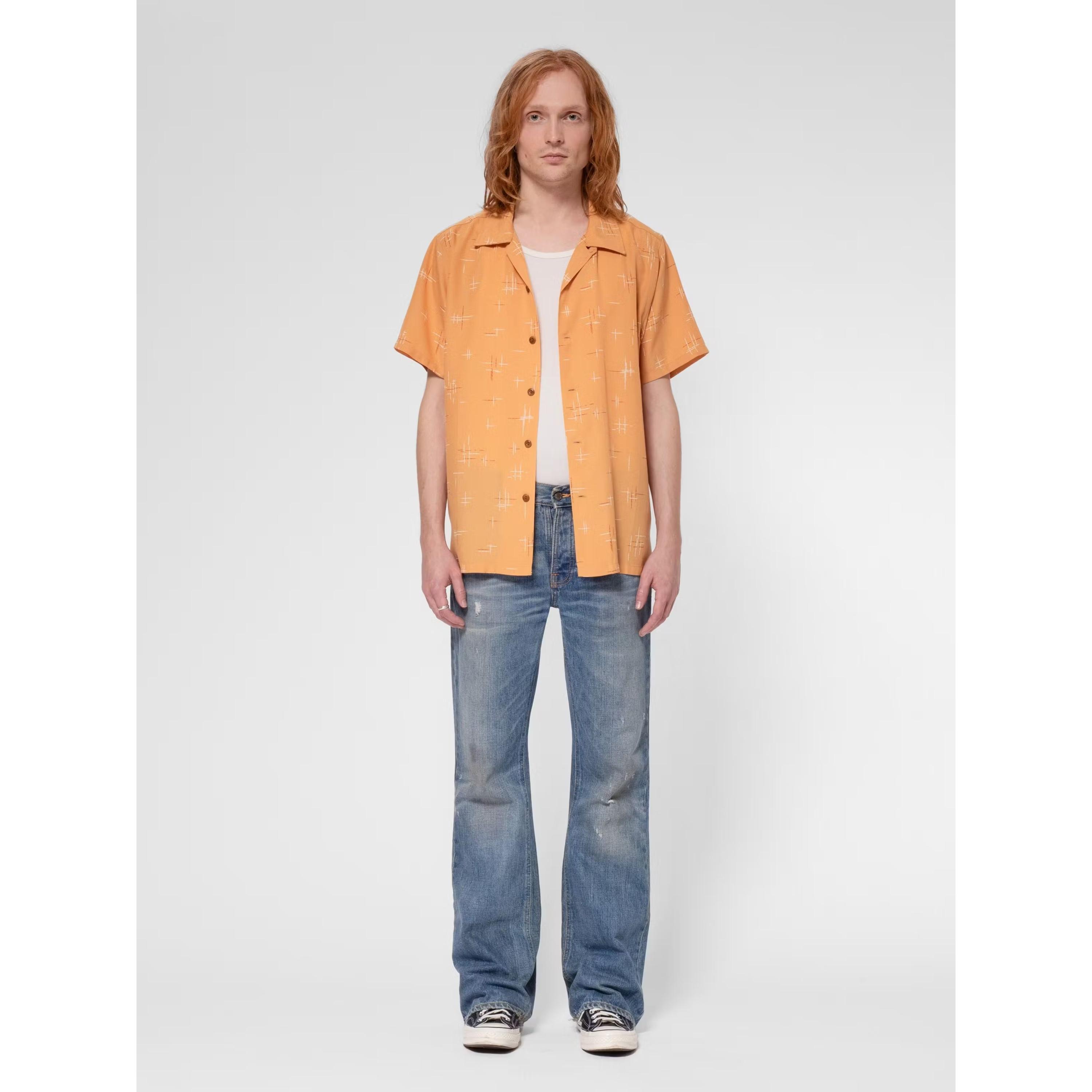 nudie Jeans Arvid 50s Hawaii Hemd