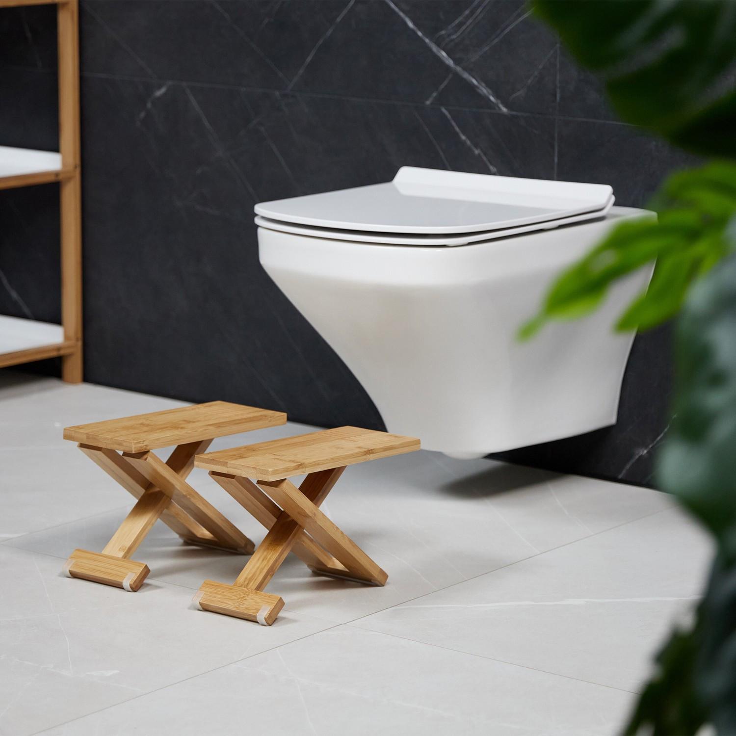 B2X Klappbarer Toilettensitz 2-teilig
