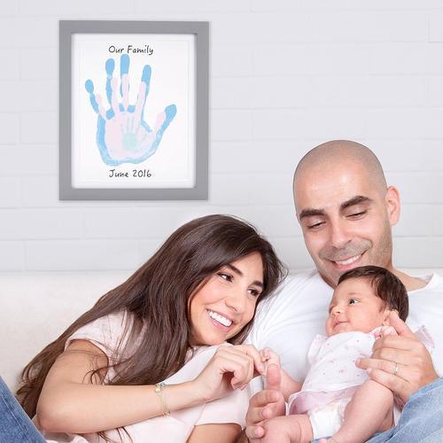 Pearhead Bilderrahmen Handabdruck Familie