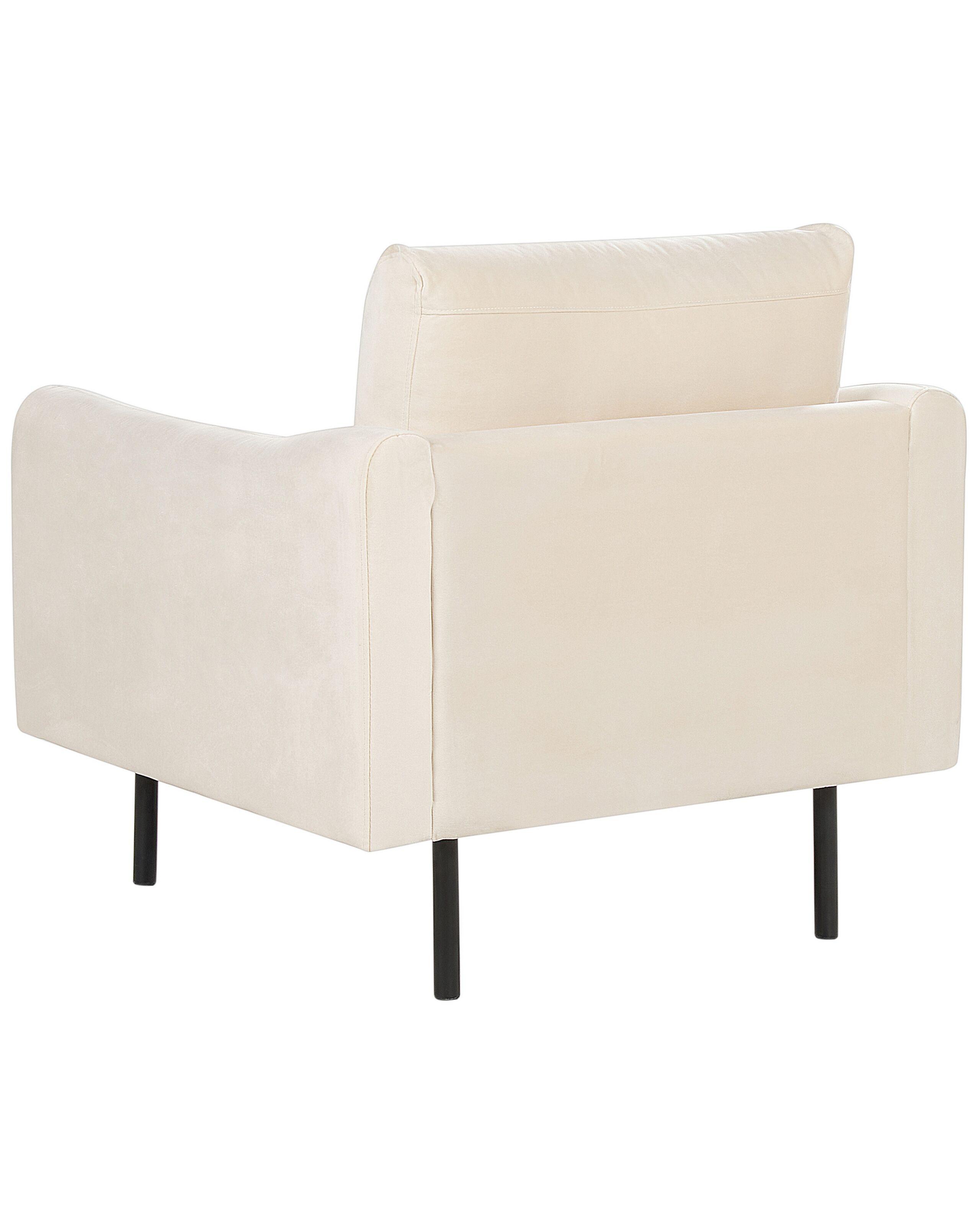 Beliani Sessel aus Samtstoff Minimalistisch VINTERBRO