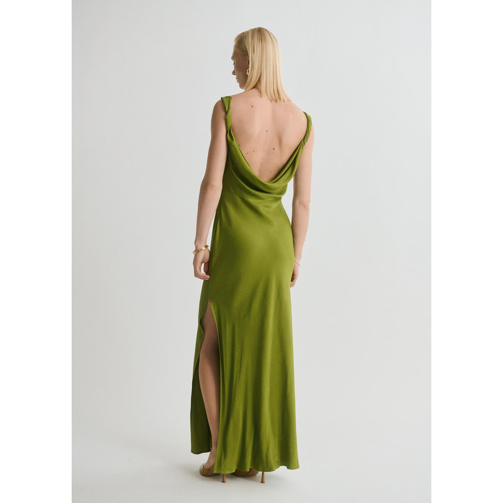 MANGO GRASS Maxi Kleid