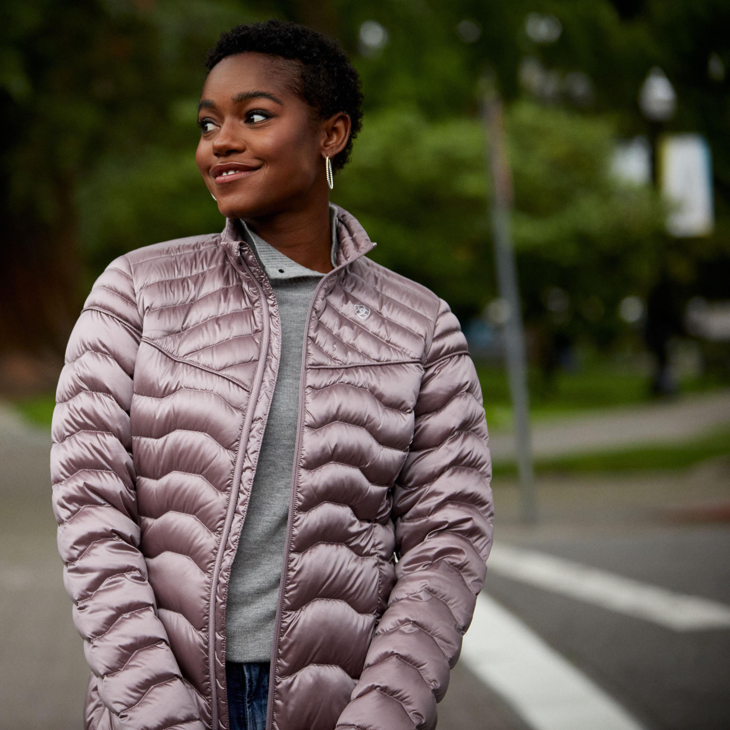 Ariat damen-daunenjacke idea